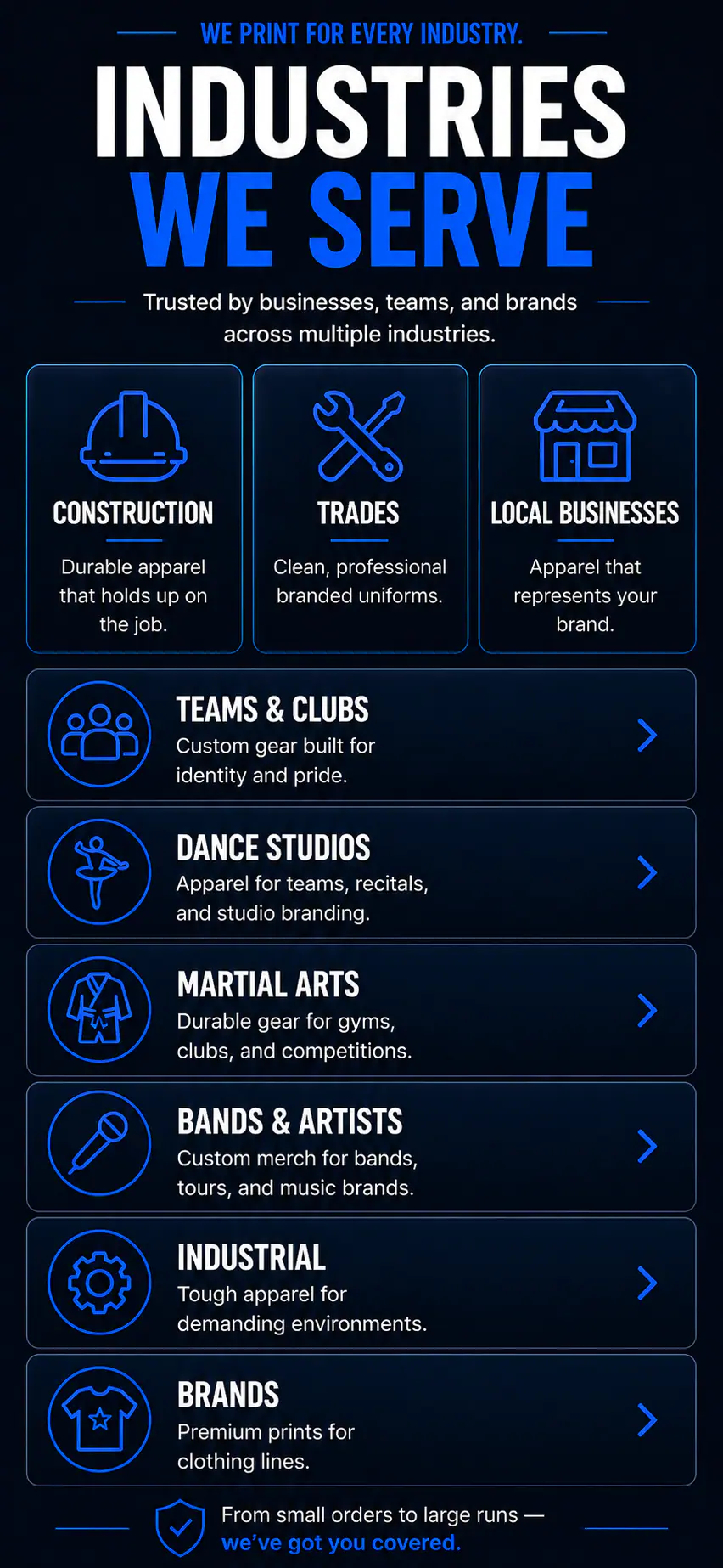 industries section 1 mobile